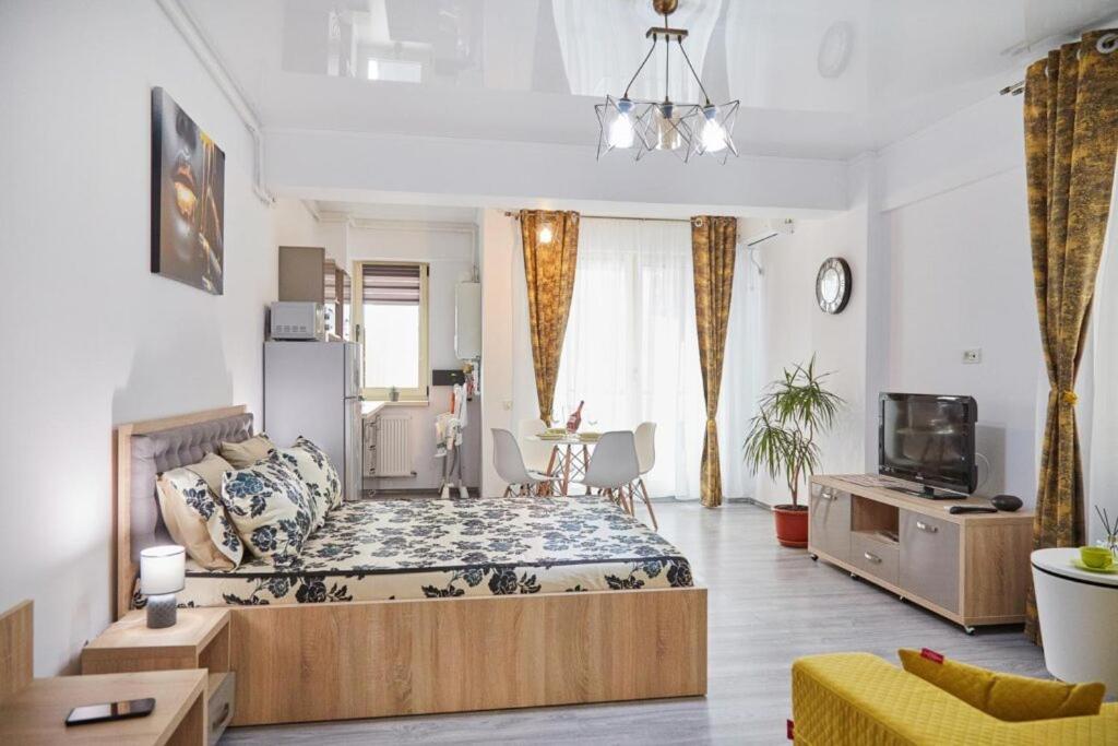 Lemon bite studio Ștefan Building Năvodari Esterno foto