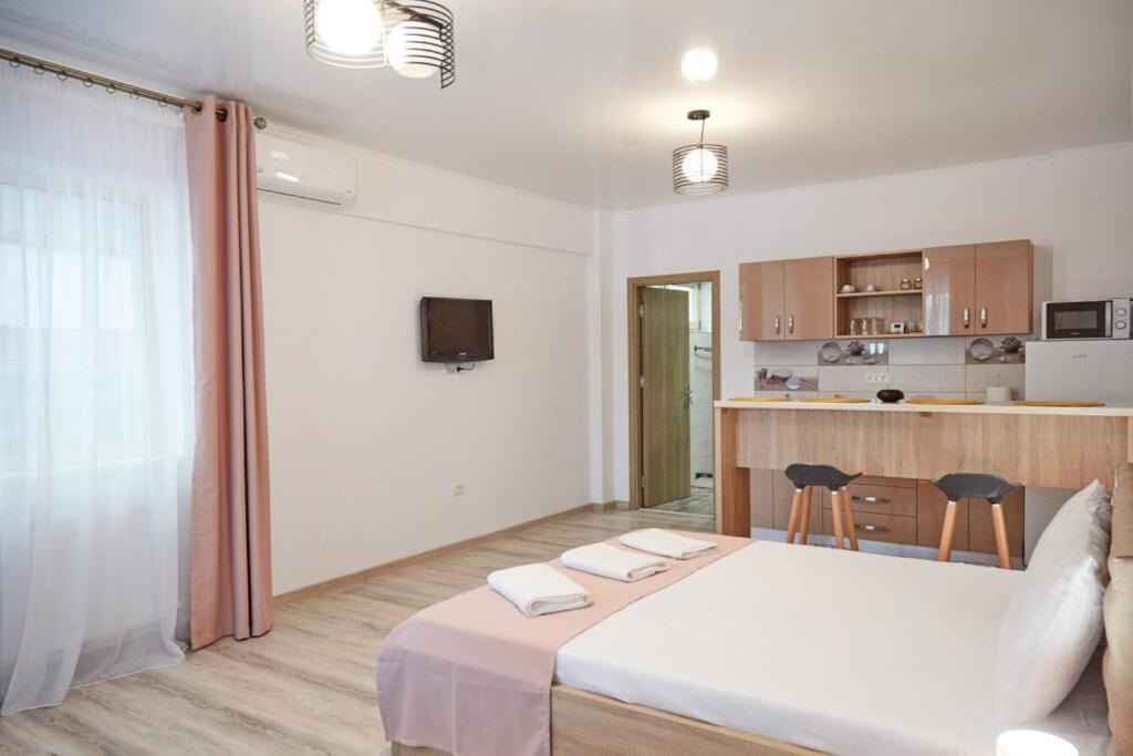 Lemon bite studio Ștefan Building Năvodari Esterno foto